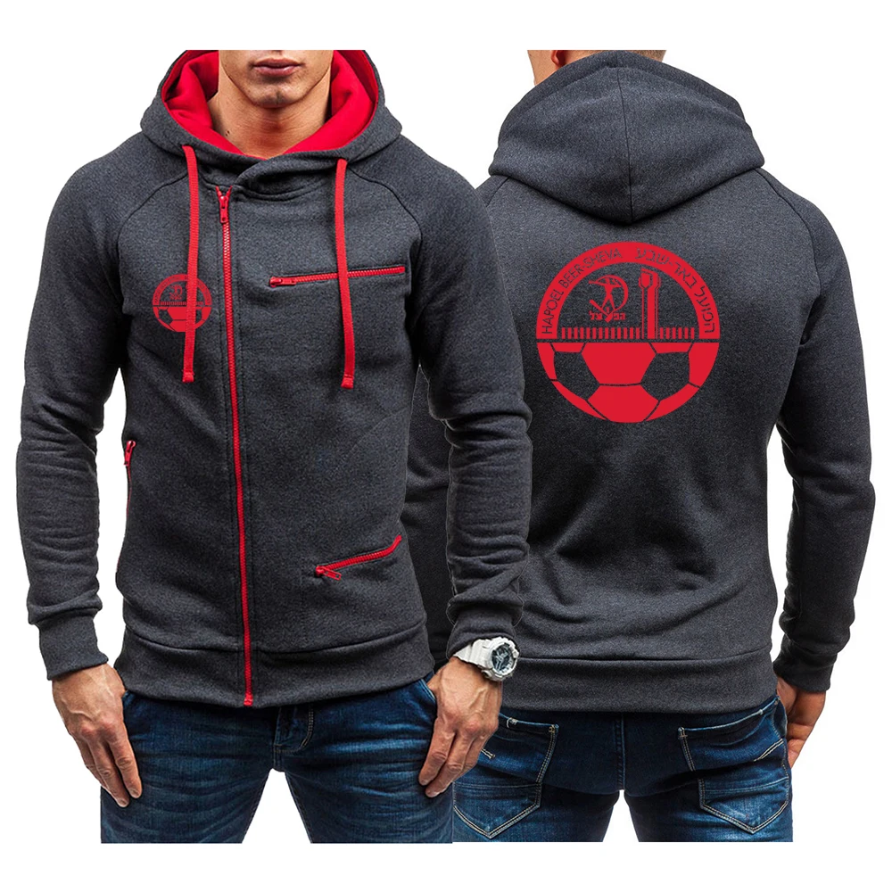 2025 Spring Autumn Men's Hapoel Beer Sheva Logo Print Leisure Sports Solid Color Zipper Cardigan Multi-Pocket Drawstring Hoodies
2025 Spring Autumn Men's Hapoel Beer Sheva Logo Print Leisure Sports Solid Color Zipper Cardigan Multi-Pocket Drawstring Hoodies