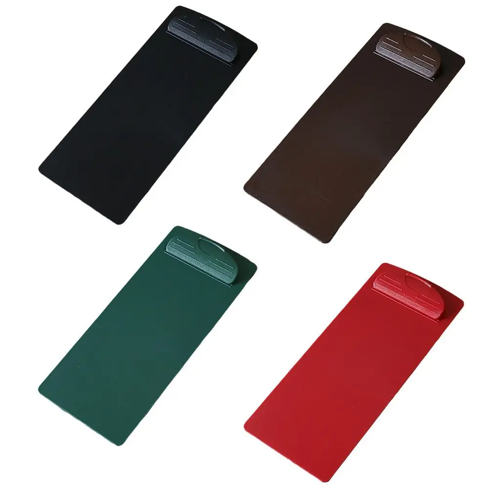 High Quality Plastic Menu Clip Multicolor Multi-functional Writing Support Pad Multi-size Clipboard
High Quality Plastic Menu Clip Multicolor Multi-functional Writing Support Pad Multi-size Clipboard