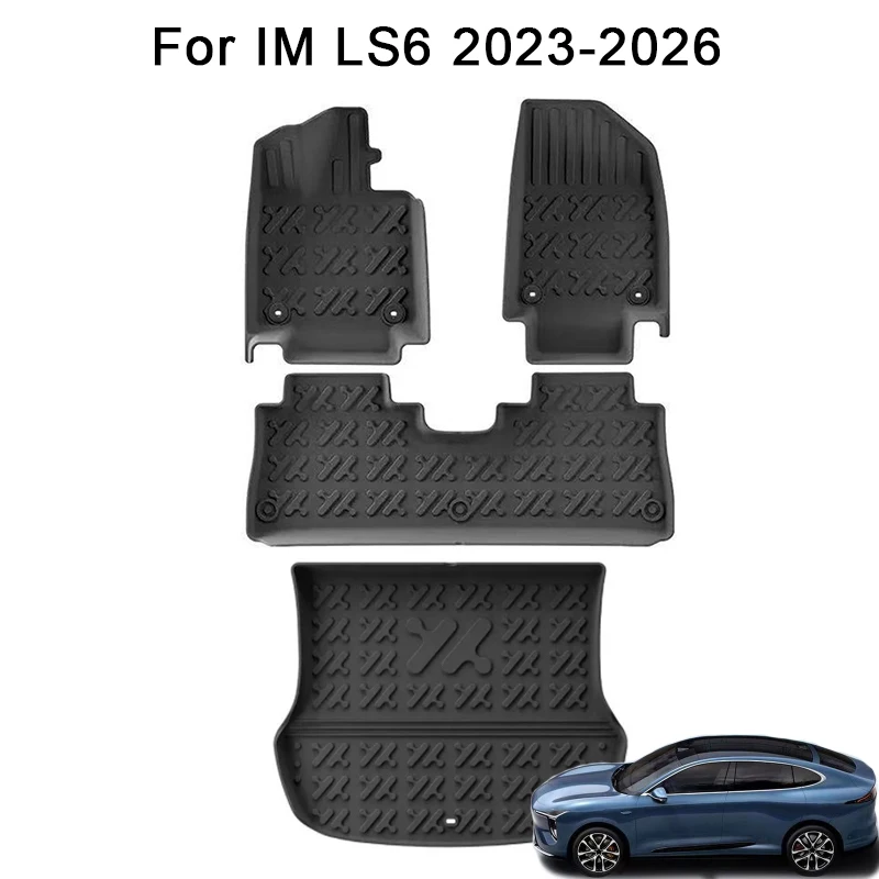 for ZhiJi IM LS6 2023 2024 2025 2026 LHD Floor Mat All-weather TPE Car Mats Cargo Liner Anti-slip Trunk Pad Right Drive
for ZhiJi IM LS6 2023 2024 2025 2026 LHD Floor Mat All-weather TPE Car Mats Cargo Liner Anti-slip Trunk Pad Right Drive