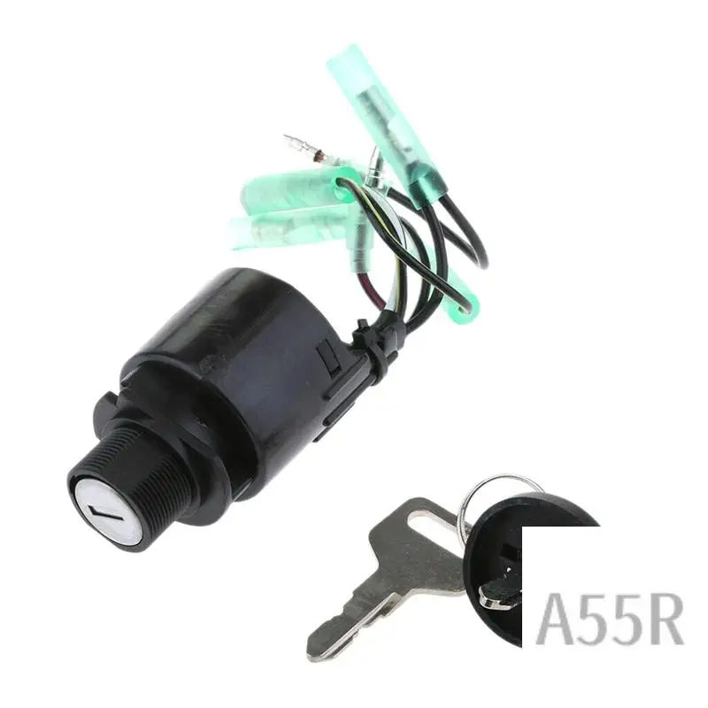5R-Ignition Switch Assembly With Key Replacement 35100-ZV5-013 Black For Honda Outboard
5R-Ignition Switch Assembly With Key Replacement 35100-ZV5-013 Black For Honda Outboard