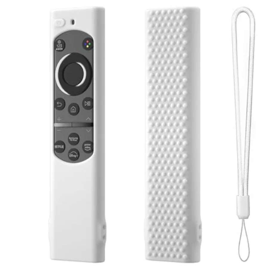 Silicone Case Cover for Samsung TV Remote BN59-01388A - Protective Sleeve with Lanyard
Silicone Case Cover for Samsung TV Remote BN59-01388A - Protective Sleeve with Lanyard