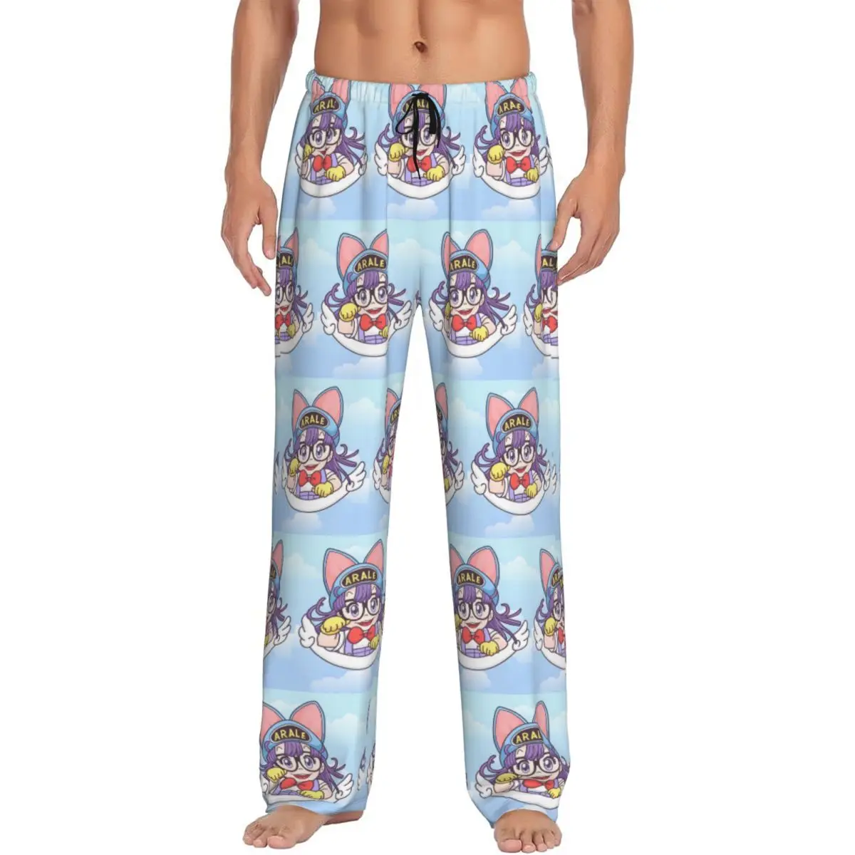 Мужские пижамные штаны Dr. Slump Arale Norimaki с принтом, манга, для сна, с карманами
Мужские пижамные штаны Dr. Slump Arale Norimaki с принтом, манга, для сна, с карманами