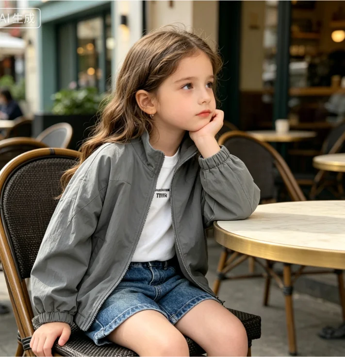Jacket 2026 Spring/summer New Children's Clothing Korean Style Boys and Girls Fashion Casual Relaxed Zipper Jackets
Jacket 2026 Spring/summer New Children's Clothing Korean Style Boys and Girls Fashion Casual Relaxed Zipper Jackets