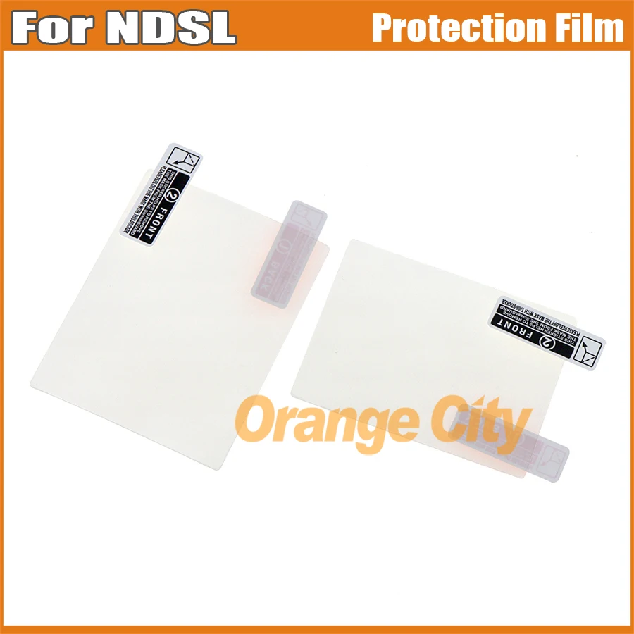 For NDSL Upper Lower Display Screen Protector Film PET Plastic Soft Protector Film For Nintend DSL Game Console Replacement
For NDSL Upper Lower Display Screen Protector Film PET Plastic Soft Protector Film For Nintend DSL Game Console Replacement