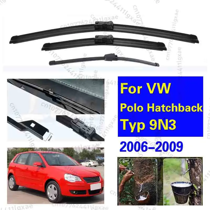 Комплект передних и задних щеток стеклоочистителя для VW Polo Hatchback Type 9N3 2006 2007 2008 2009, лобовое стекло 21 "+ 19" + 13"
Комплект передних и задних щеток стеклоочистителя для VW Polo Hatchback Type 9N3 2006 2007 2008 2009, лобовое стекло 21 "+ 19" + 13"