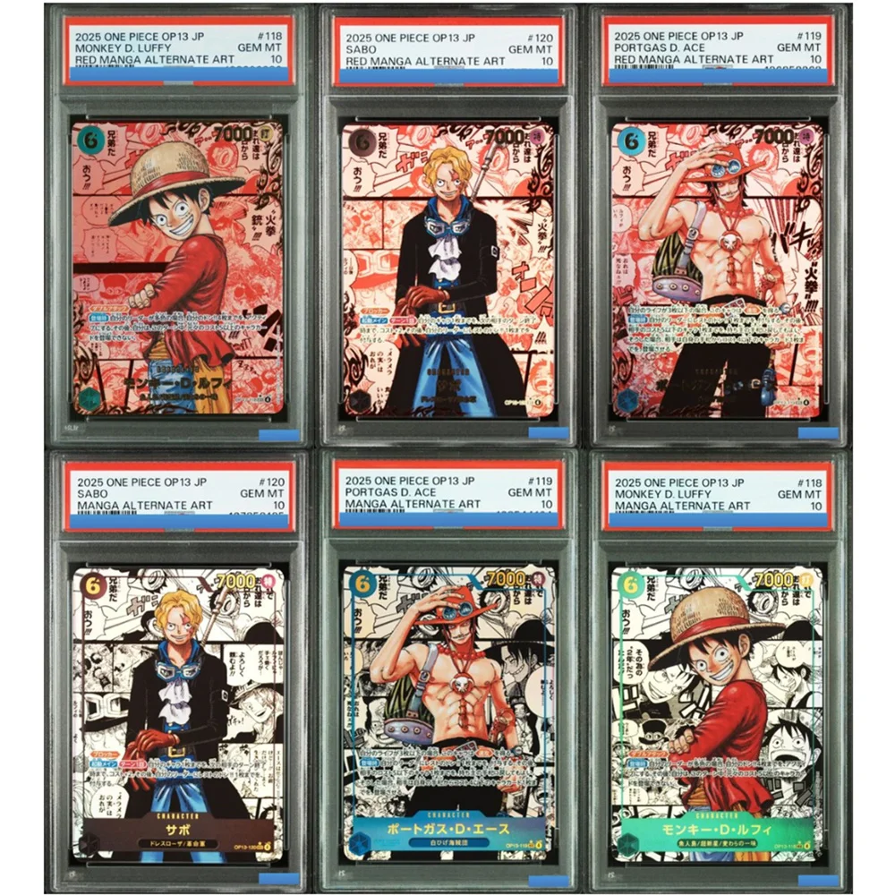 Proxy ONE PIECE JAPANESE OP13 CARRYING ON HIS WILL #118 MONKEY D. LUFFY RED MANGA Authentication Grading 10 Collection Game Card
Proxy ONE PIECE JAPANESE OP13 CARRYING ON HIS WILL #118 MONKEY D. LUFFY RED MANGA Authentication Grading 10 Collection Game Card