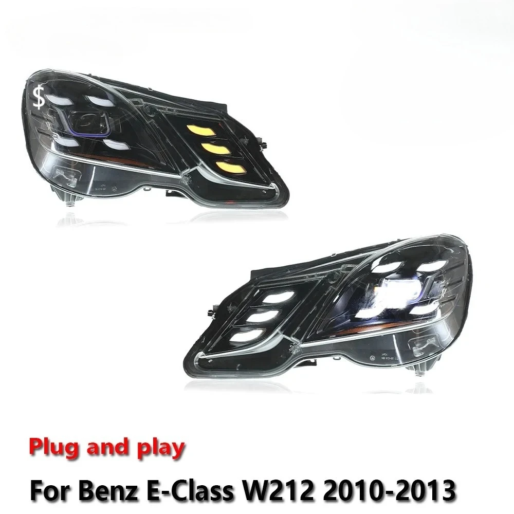 Светодиодные фары в сборе для Mercedes-Benz E-Class W212 2010-2013: противотуманные фары, ДХО, стоп-сигналы, указатели поворота, подключение Plug and Play
Светодиодные фары в сборе для Mercedes-Benz E-Class W212 2010-2013: противотуманные фары, ДХО, стоп-сигналы, указатели поворота, подключение Plug and Play
