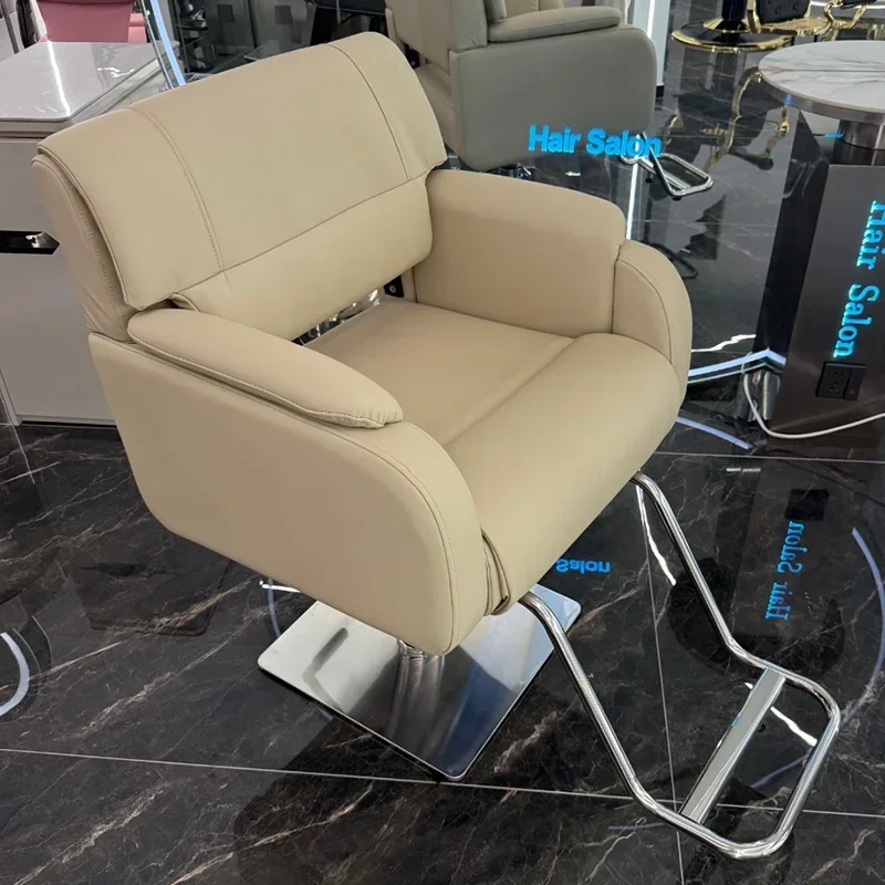 A High-end barber shop chair hair salon special modern simple lifting tide light luxury chair
A High-end barber shop chair hair salon special modern simple lifting tide light luxury chair