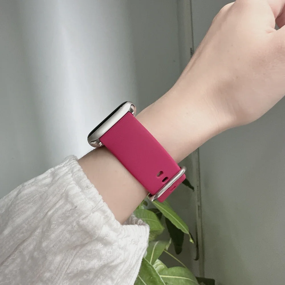 Excellent Silicone Strap For Apple Watch band for iwatch women Series 10//8/7/6/5/4/3/ 38mm 40mm 41mm 42mm 44mm 45mm 46mm 49mm
Excellent Silicone Strap For Apple Watch band for iwatch women Series 10//8/7/6/5/4/3/ 38mm 40mm 41mm 42mm 44mm 45mm 46mm 49mm