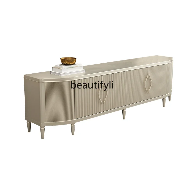 TV cabinet modern, small apartment living room, high-end solid wood floor cabinetA4567
TV cabinet modern, small apartment living room, high-end solid wood floor cabinetA4567