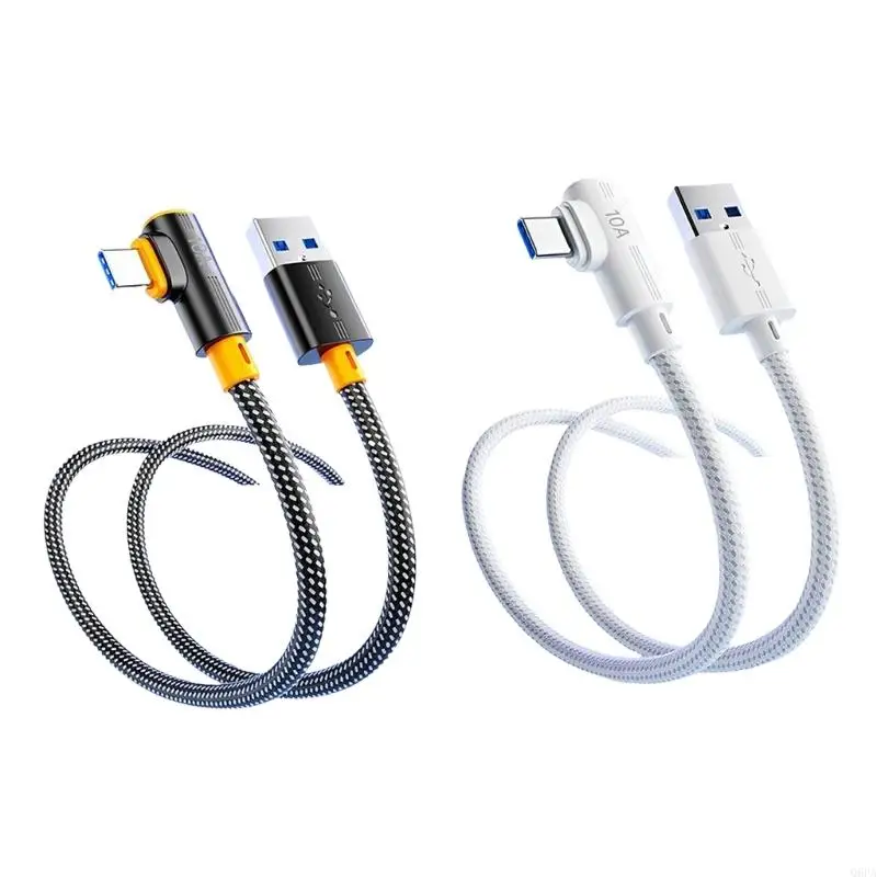 Q6PA 10A Плетеный кабель для быстрой зарядки, прямоугольный кабель USB C, шнур для передачи данных, подходит для игр и быстрой
Q6PA 10A Плетеный кабель для быстрой зарядки, прямоугольный кабель USB C, шнур для передачи данных, подходит для игр и быстрой