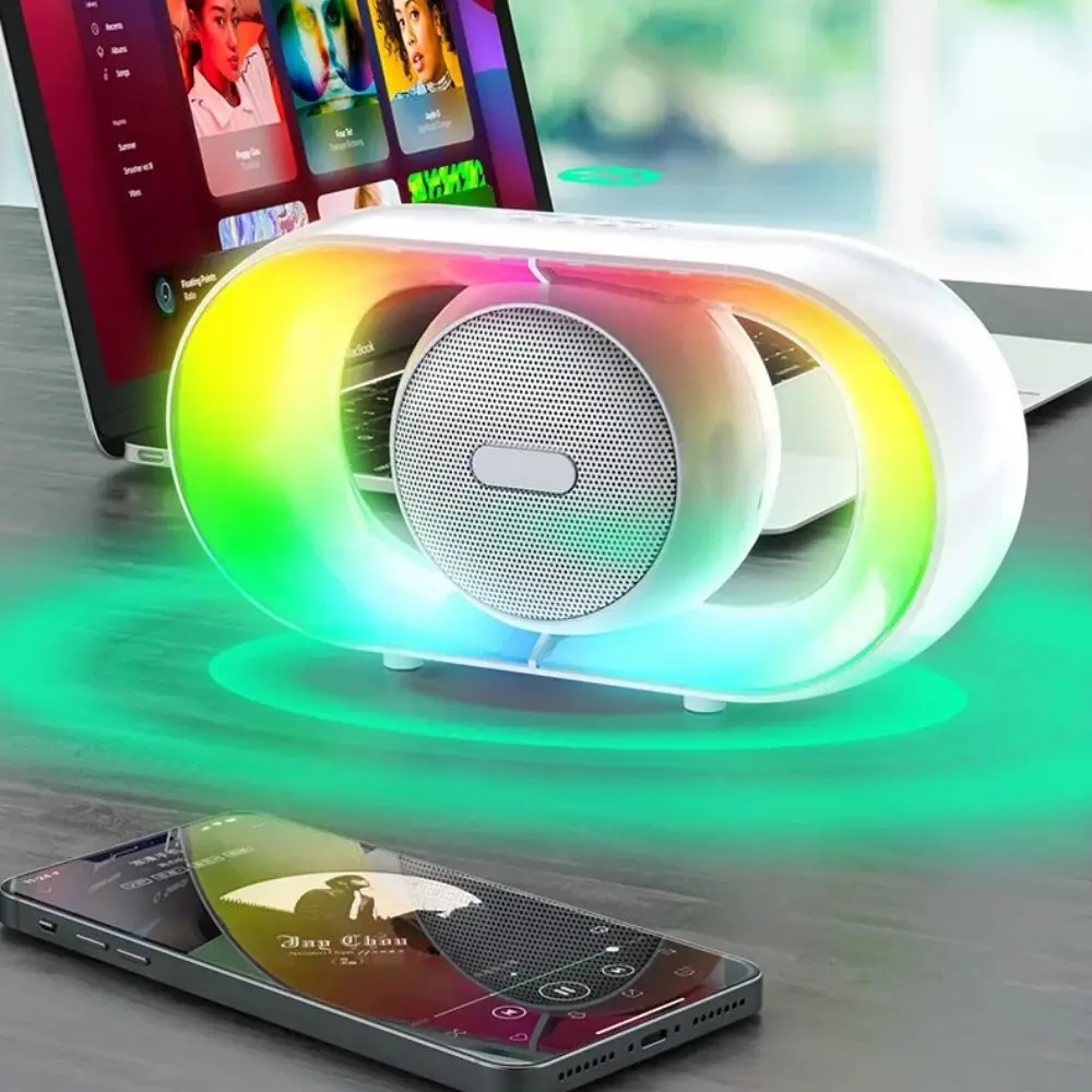 Многофункциональный с RGB-подсветкой RGB Bluetooth-динамик U8 Магнитный беспроводной звуковой ящик Качество Креативный портативный сабвуфер Спортивный
Многофункциональный с RGB-подсветкой RGB Bluetooth-динамик U8 Магнитный беспроводной звуковой ящик Качество Креативный портативный сабвуфер Спортивный