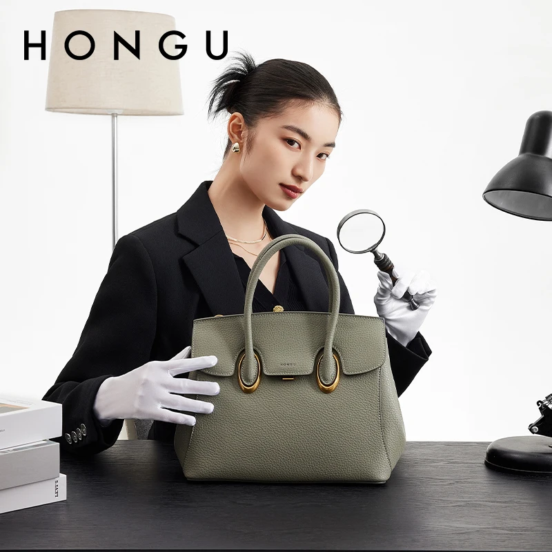 HONGU Luxury Genuine Synthetic Leather Women's Handbag Elegant Design Three Dimensional Handle 2025 Fashion Tote Bag H51452748
HONGU Luxury Genuine Synthetic Leather Women's Handbag Elegant Design Three Dimensional Handle 2025 Fashion Tote Bag H51452748