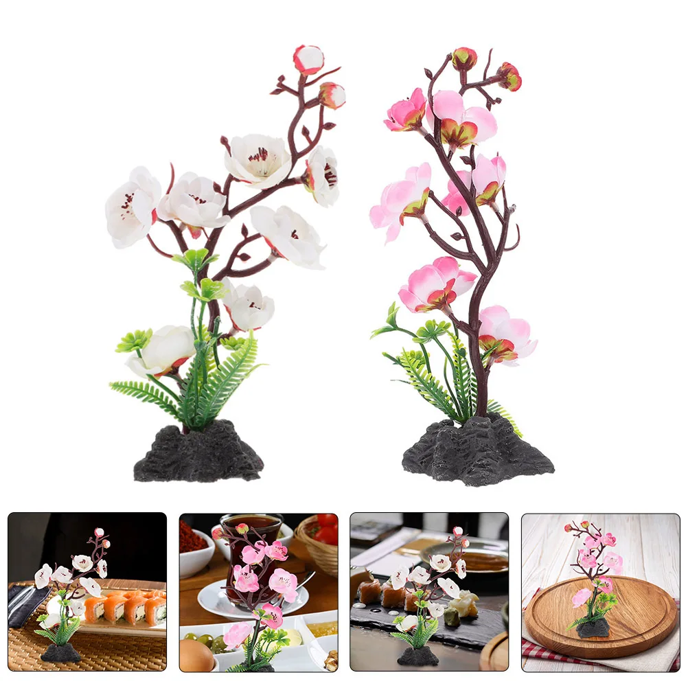 2 Pcs Sushi Ornament Artificial Flower Plate Accessories Decor Party Decorations Sashimi Serving Restaurant Simulation
2 Pcs Sushi Ornament Artificial Flower Plate Accessories Decor Party Decorations Sashimi Serving Restaurant Simulation