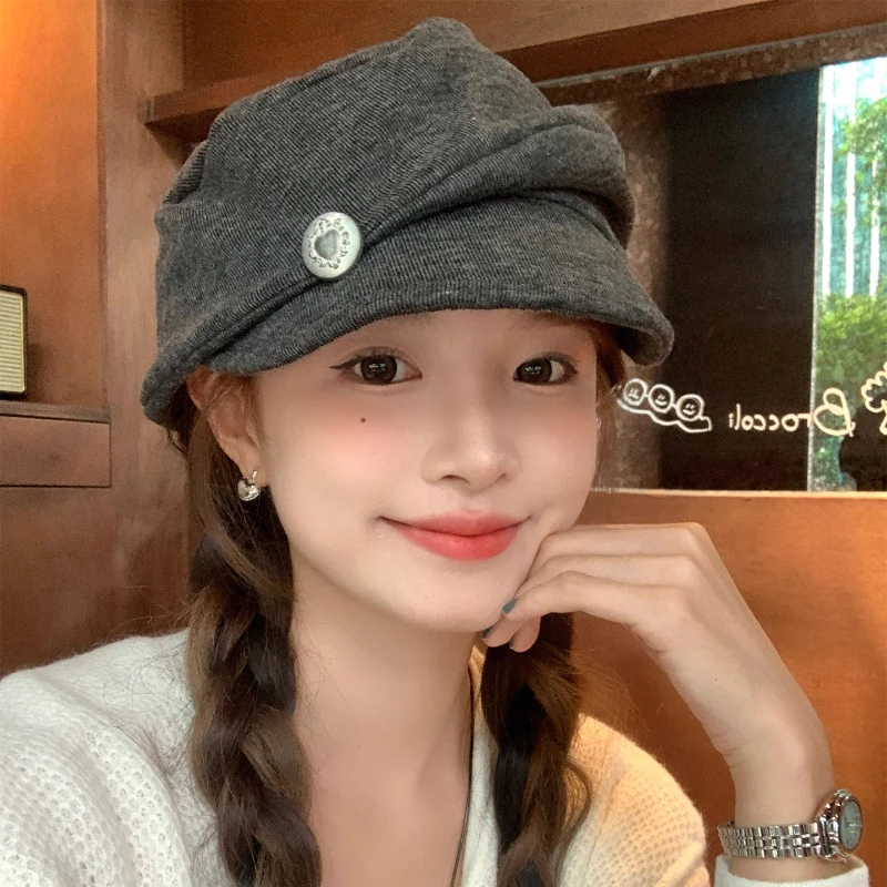 Japanese Retro Literary Cloud Berets Cap for Women Spring Autumn Travel Casual Versatile Show Face Small Elegant Painter Hat
Japanese Retro Literary Cloud Berets Cap for Women Spring Autumn Travel Casual Versatile Show Face Small Elegant Painter Hat