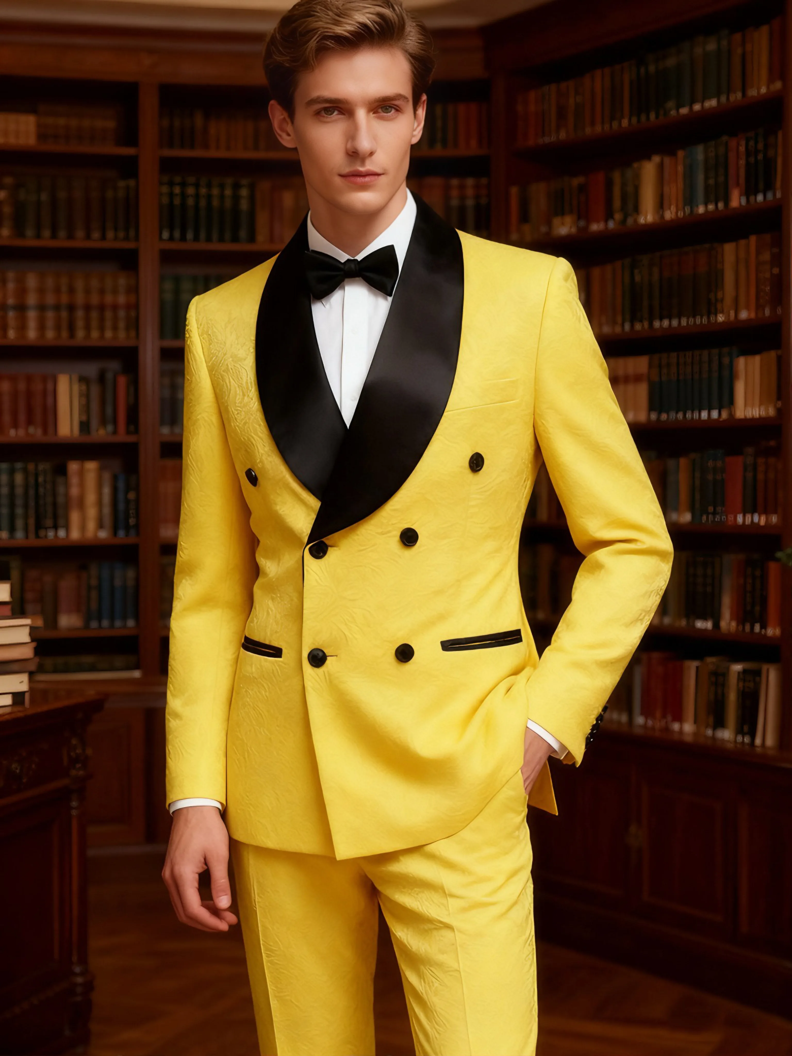 Мужской комплект из 2 предметов облегающего вечернего платья с цветочным принтом, однобортный пиджак и брюки с узором пейсли, комплект костюма
Мужской комплект из 2 предметов облегающего вечернего платья с цветочным принтом, однобортный пиджак и брюки с узором пейсли, комплект костюма