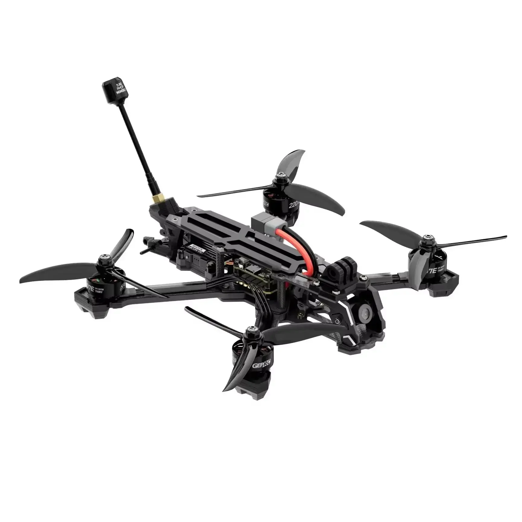 GEPRC Vapor-X5 5-дюймовый аналоговый квадроцикл Freestyle F722 60A 5,8G 1,6 Вт VTX Caddx Ratel2 SPEEDX2 2207E 1960KV 6S LiPo
GEPRC Vapor-X5 5-дюймовый аналоговый квадроцикл Freestyle F722 60A 5,8G 1,6 Вт VTX Caddx Ratel2 SPEEDX2 2207E 1960KV 6S LiPo
