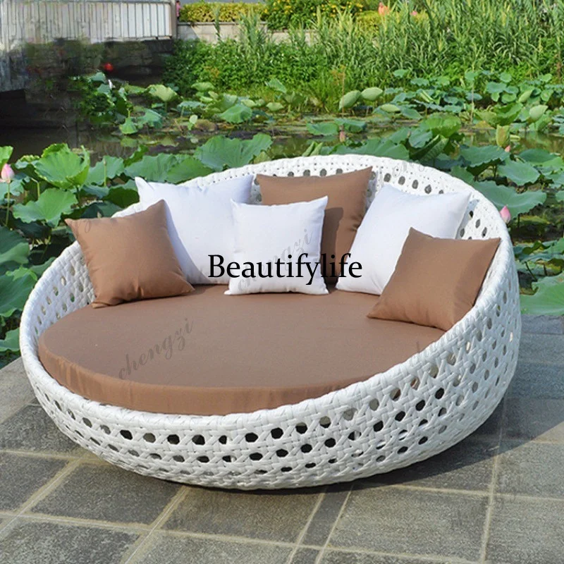 Outdoor Lounging Rattan Courtyard Garden Furniture Outdoor Balcony Leisure Beach Loungers Swimming Pool
Outdoor Lounging Rattan Courtyard Garden Furniture Outdoor Balcony Leisure Beach Loungers Swimming Pool
