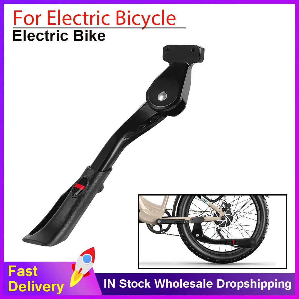 Bike Parking Kickstand 24"-29" Adjustable Non-Slip for Electric Bicycle Mountain Bike Adult Aluminum Alloy Support Robust
Bike Parking Kickstand 24"-29" Adjustable Non-Slip for Electric Bicycle Mountain Bike Adult Aluminum Alloy Support Robust