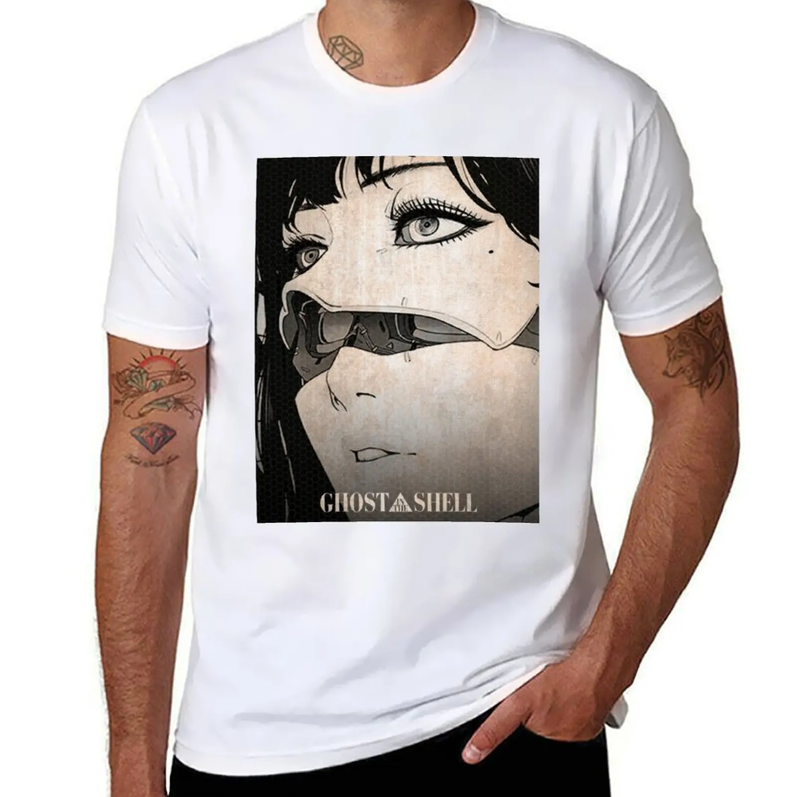 Ghost in the Shell T-Shirt graphic t shirts Luxury man man clothes graphic shirts mens graphic t-shirts
Ghost in the Shell T-Shirt graphic t shirts Luxury man man clothes graphic shirts mens graphic t-shirts