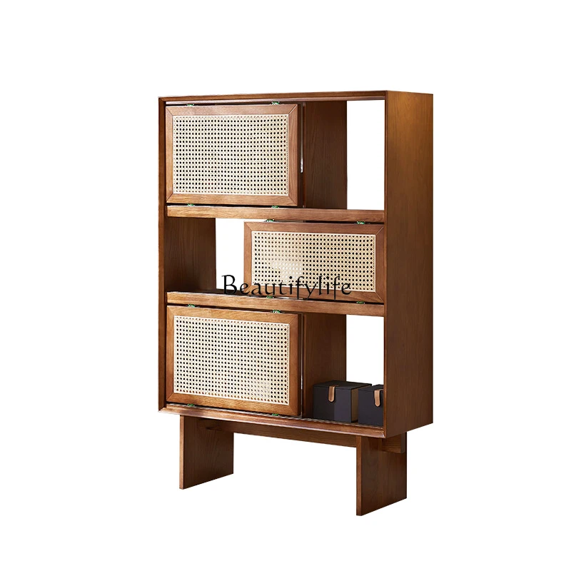 Rattan tea room furniture display cabinet, wall storage cabinet, tea cabinet, wabi sandy wind
Rattan tea room furniture display cabinet, wall storage cabinet, tea cabinet, wabi sandy wind