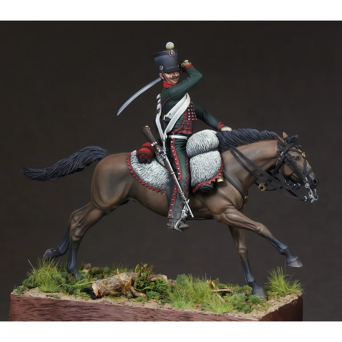 54MM Resin Unpainted Model Kit, Military Theme, French Cavalry Regiment Hussars Unfinished and Unpainted GK, 1773
54MM Resin Unpainted Model Kit, Military Theme, French Cavalry Regiment Hussars Unfinished and Unpainted GK, 1773