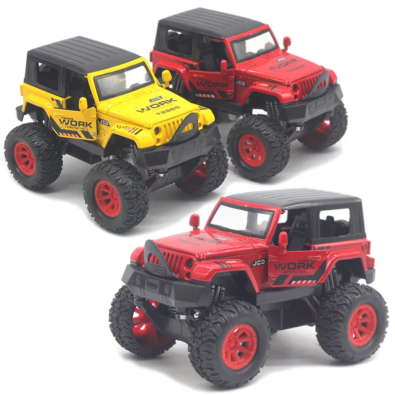 Модель автомобиля из сплава 1: 32 Jeep Big wheel hardtop, детская Игрушечная машина для внедорожника, подарок на день рождения
Модель автомобиля из сплава 1: 32 Jeep Big wheel hardtop, детская Игрушечная машина для внедорожника, подарок на день рождения