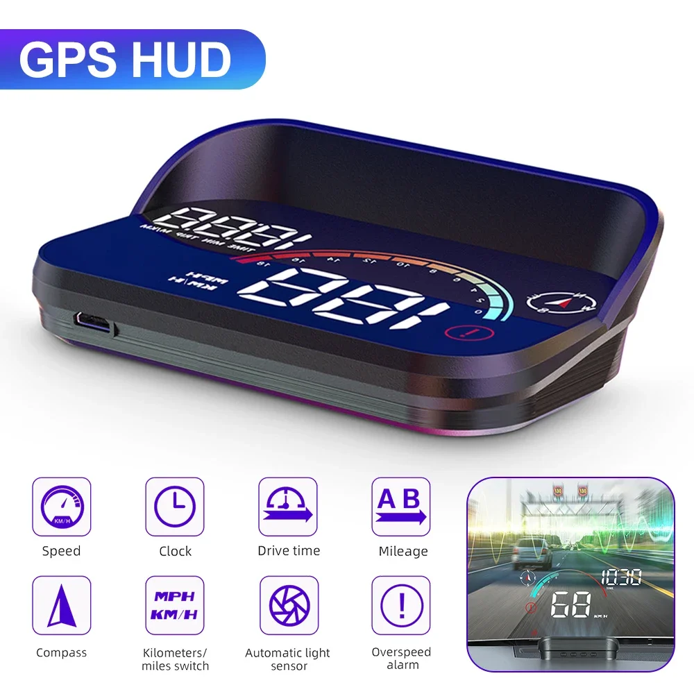 Car Head Up Display Projector Screen Speed Meter Overspeed Alarm Digital GPS Speedometer with Odometer Smart Head Up Display 
Car Head Up Display Projector Screen Speed Meter Overspeed Alarm Digital GPS Speedometer with Odometer Smart Head Up Display