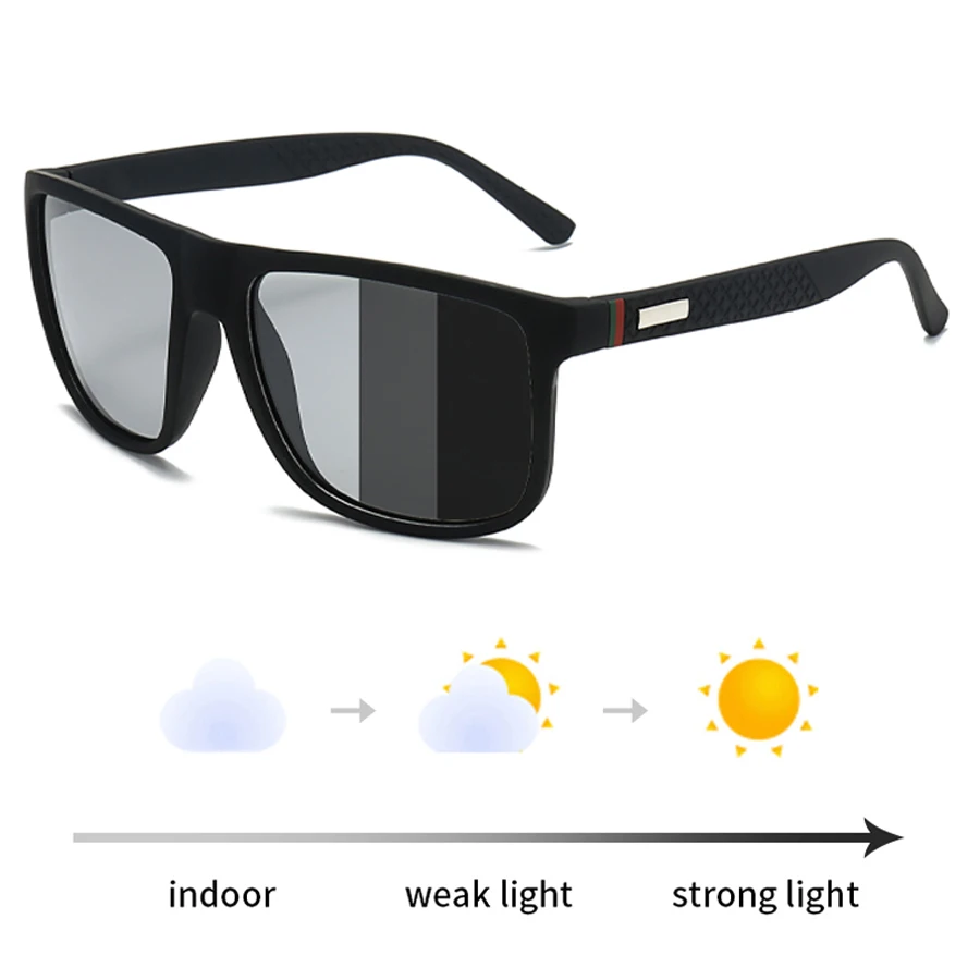 Fashion Photochromic Polarized Sunglasses Men Women Vintage Square Sun Glasses Man Brand Designer Driving Fishing UV400 Eyewear
Fashion Photochromic Polarized Sunglasses Men Women Vintage Square Sun Glasses Man Brand Designer Driving Fishing UV400 Eyewear