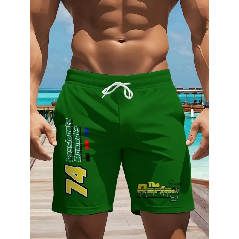 The Racing "racing Themed Printed Beach Shorts for Men, Quick Drying Breathable Beach Vacation Shorts
The Racing "racing Themed Printed Beach Shorts for Men, Quick Drying Breathable Beach Vacation Shorts