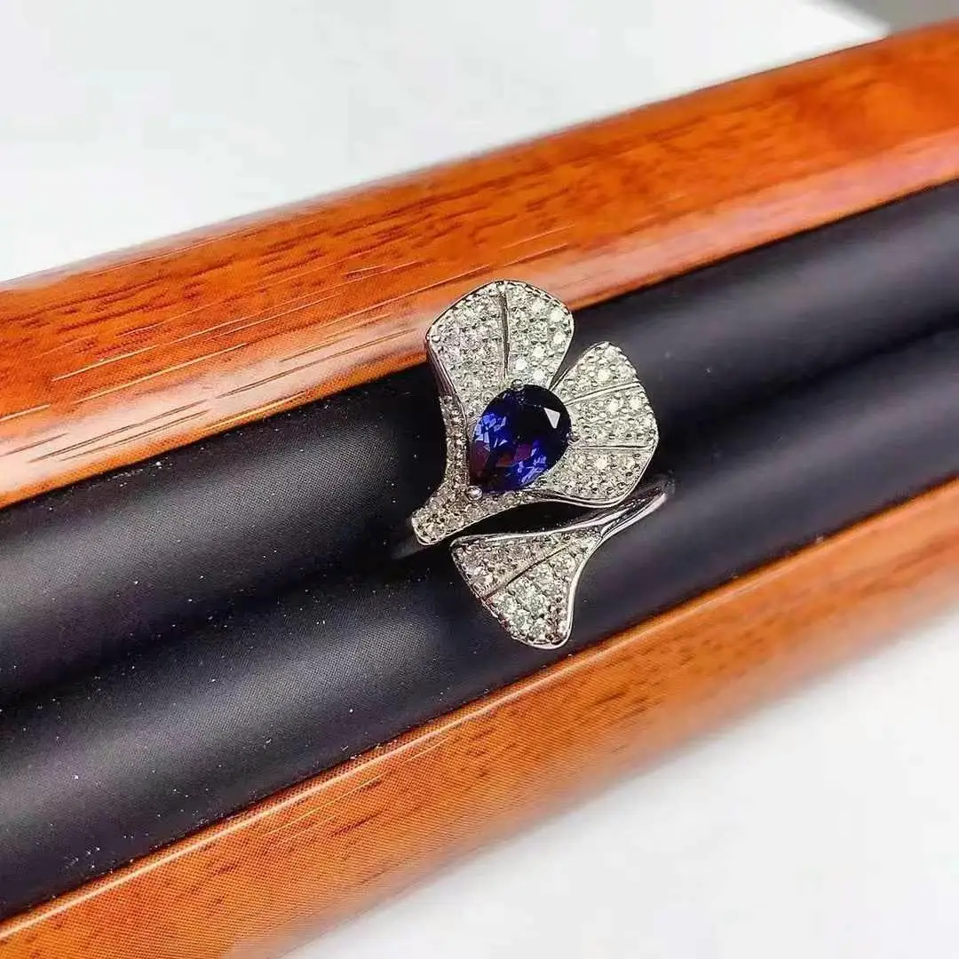 Fashion Classic 100% Natural and Real Sapphire Ring 925 Sterling Silver Trendy Women ring
Fashion Classic 100% Natural and Real Sapphire Ring 925 Sterling Silver Trendy Women ring