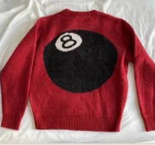 American Billiards Bla 8 Fce Camere Knitted Sweater Winter Large Size Hip Hop High Street Loose Sweater Street Sle P...
American Billiards Bla 8 Fce Camere Knitted Sweater Winter Large Size Hip Hop High Street Loose Sweater Street Sle P...
