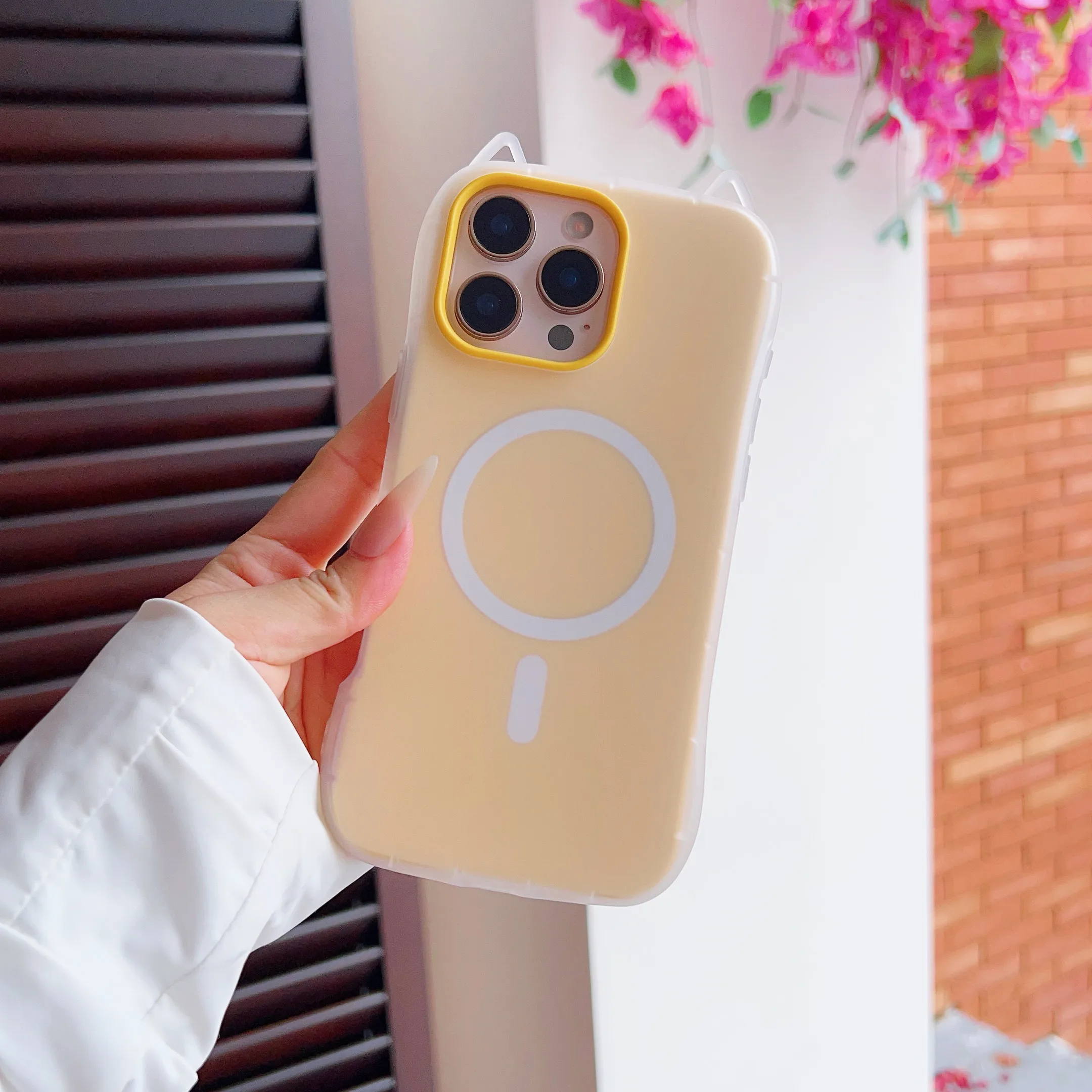 Fashion Macaron Color Phone Case For iPhone 17 16 15 14 13 Kawaii Cute Cartoon Soft Cover For MagSafe Wireless Charging
Fashion Macaron Color Phone Case For iPhone 17 16 15 14 13 Kawaii Cute Cartoon Soft Cover For MagSafe Wireless Charging
