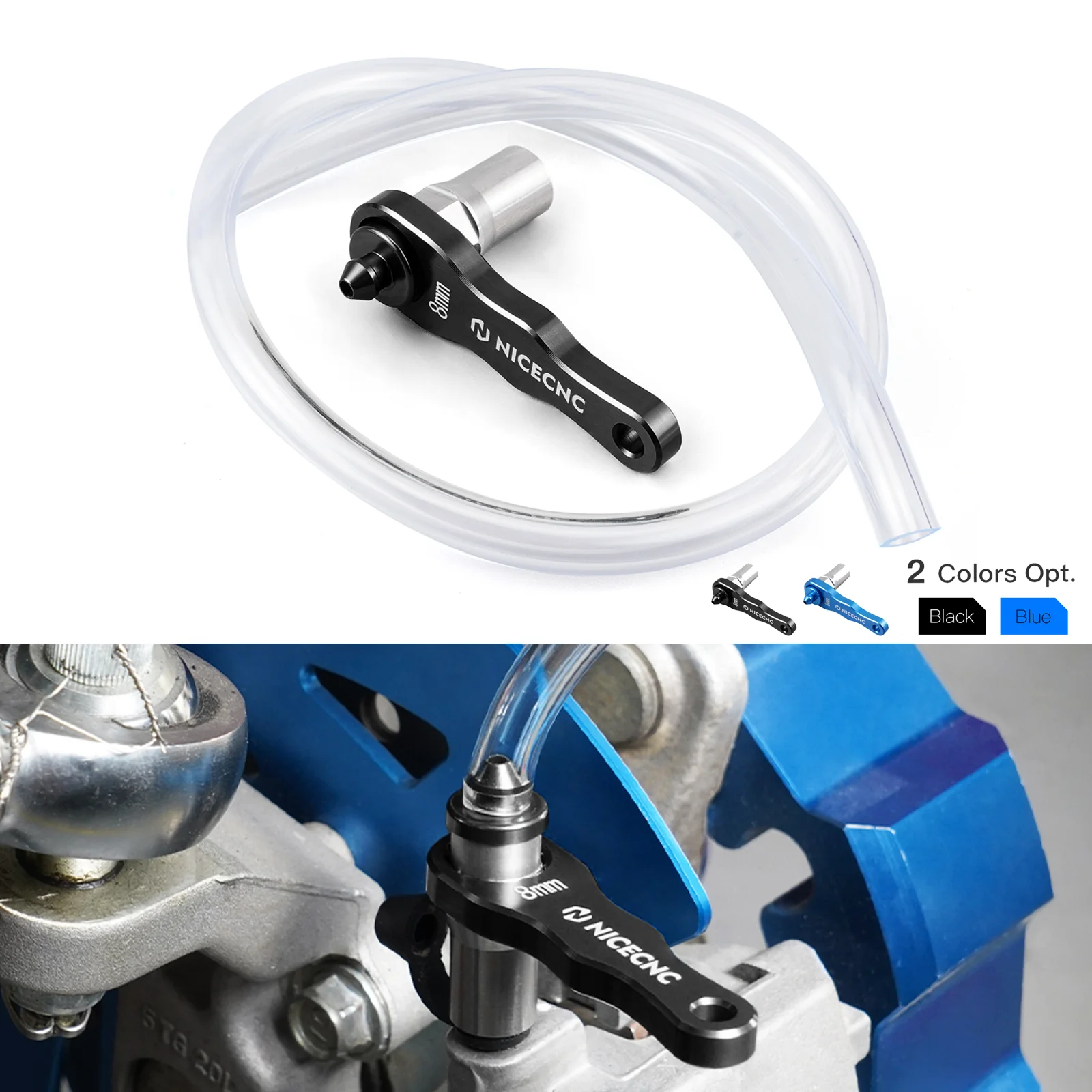 For Beta RR 300 Xtrainer 300 250 RR 125 RR 250 RR 350 RR 390 RR 450 RR 498 RR 500 RRS RS 8mm Hydraulic Brake Clutch Bleeder Tool
For Beta RR 300 Xtrainer 300 250 RR 125 RR 250 RR 350 RR 390 RR 450 RR 498 RR 500 RRS RS 8mm Hydraulic Brake Clutch Bleeder Tool