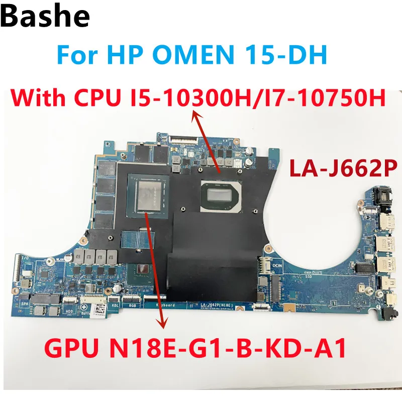 Для HP OMEN 15-DH материнская плата для ноутбука. Телефон с центральным процессором LA-J662P/I5-10300H 100% полностью протестирован
Для HP OMEN 15-DH материнская плата для ноутбука. Телефон с центральным процессором LA-J662P/I5-10300H 100% полностью протестирован