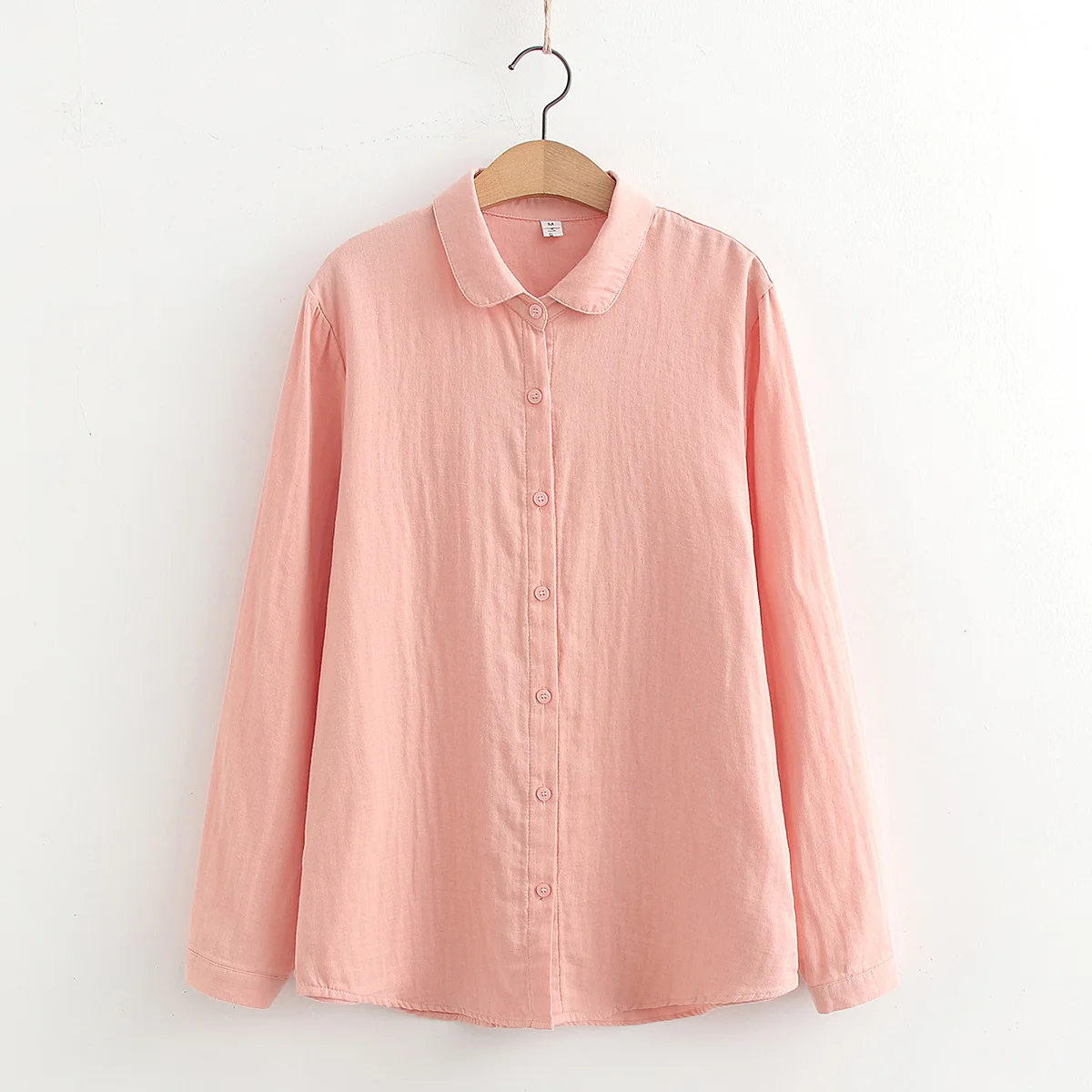 Temperament Commuting Spring And Autumn New Women'S Long Sleeved Loose Single Breasted Flip Collar Versatile Shirt Top
Temperament Commuting Spring And Autumn New Women'S Long Sleeved Loose Single Breasted Flip Collar Versatile Shirt Top