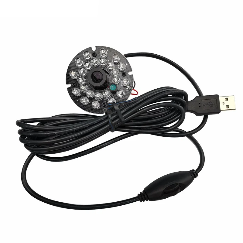 Night Vision HD 1MP AR0130 CMOS Sensor USB UVC Camera Module IR LED IR Filter 650nm 850nm 940nm for Security Monitor
Night Vision HD 1MP AR0130 CMOS Sensor USB UVC Camera Module IR LED IR Filter 650nm 850nm 940nm for Security Monitor