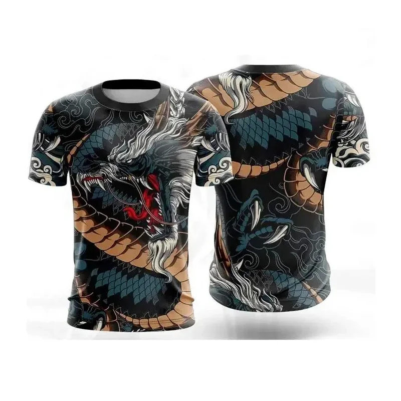 Dragon T-Shirts Tiger 3D Printed Streetwear Men Women Casual Fashion Oversized Short Sleeve T Shirt Kids Tees Tops Man Clothing
Dragon T-Shirts Tiger 3D Printed Streetwear Men Women Casual Fashion Oversized Short Sleeve T Shirt Kids Tees Tops Man Clothing