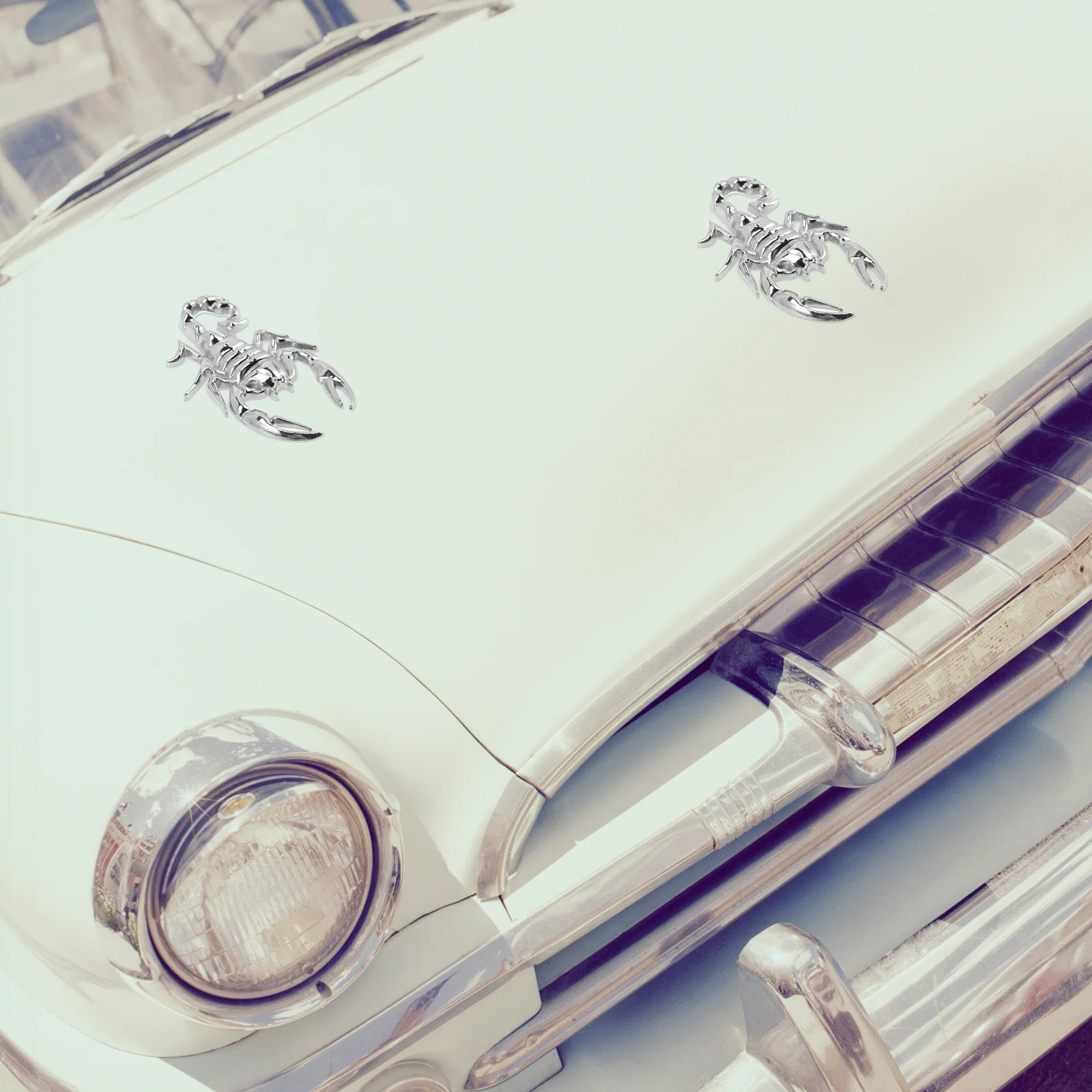 2Pcs Automotive Scorpion Stickers Metal Zinc Alloy Fade Resistant Decorative Decal for Car Door Window Body Trim Exterior
2Pcs Automotive Scorpion Stickers Metal Zinc Alloy Fade Resistant Decorative Decal for Car Door Window Body Trim Exterior