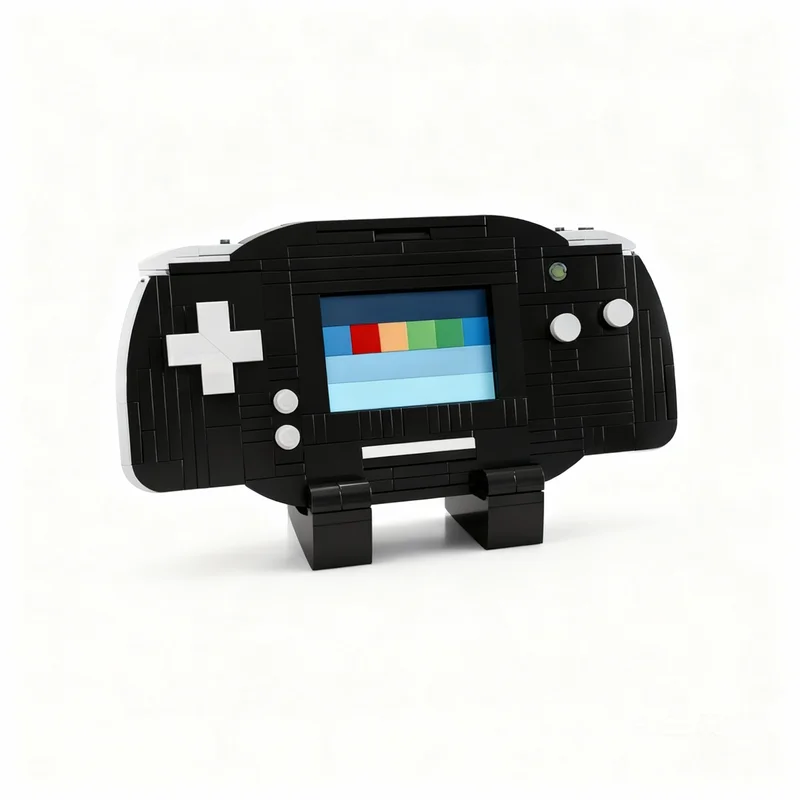 510pcs MOC Nintendo Game Boy Advance Black Gear Video Games Accessories Model Building Blocks Architecture Toy Christmas Gifts
510pcs MOC Nintendo Game Boy Advance Black Gear Video Games Accessories Model Building Blocks Architecture Toy Christmas Gifts