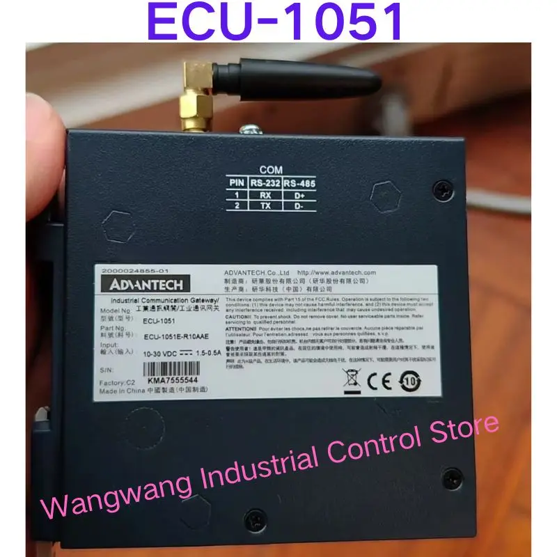 Проверенный б/у промышленный коммуникационный шлюз ECU-1051
Проверенный б/у промышленный коммуникационный шлюз ECU-1051