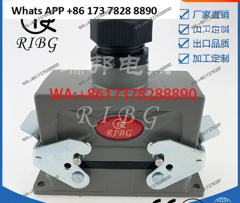 16-Core hot runner aviation plug mold temperature control box heavy duty rectangular connector connector 16A male pin base
16-Core hot runner aviation plug mold temperature control box heavy duty rectangular connector connector 16A male pin base