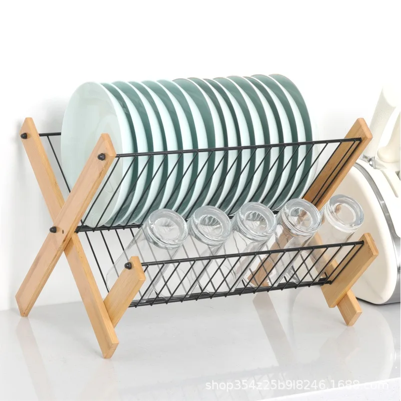 Bamboo folding bowl and dish rack, kitchen drain storage rack, Japanese style bamboo carbon steel household storage tray
Bamboo folding bowl and dish rack, kitchen drain storage rack, Japanese style bamboo carbon steel household storage tray
