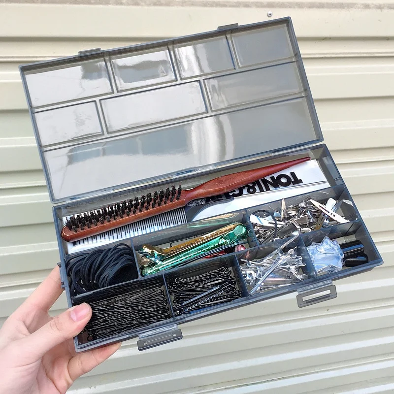 Barber Tools Storage Box Hair Clips Combs Storage Case Multigrid Compartment Organizer Hairdressing Accessories Container
Barber Tools Storage Box Hair Clips Combs Storage Case Multigrid Compartment Organizer Hairdressing Accessories Container