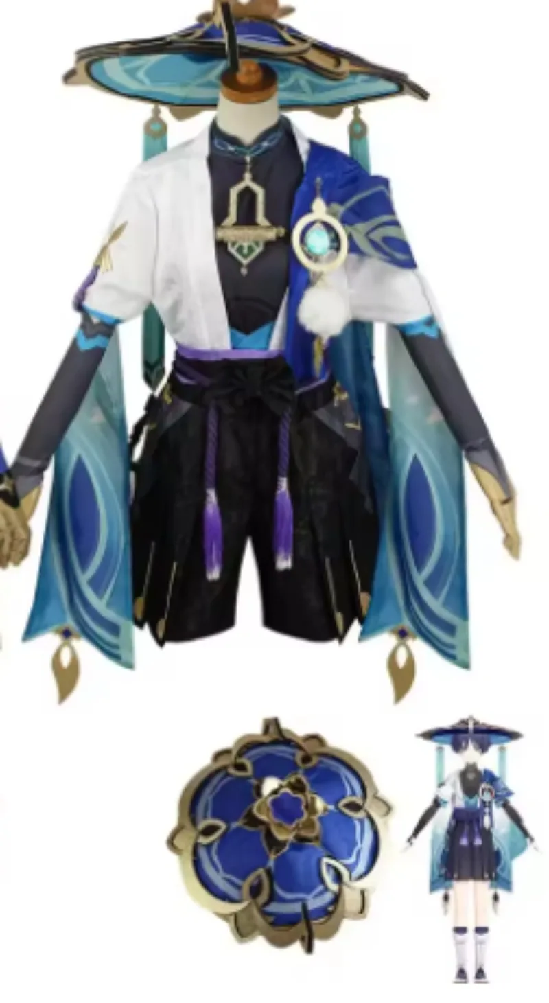 Spiel Genshin Impact Wanderer Scaramouche Cosplay Komplettes Set Kleidung Perücke Spiel Anime Cosplay Uniform
Spiel Genshin Impact Wanderer Scaramouche Cosplay Komplettes Set Kleidung Perücke Spiel Anime Cosplay Uniform