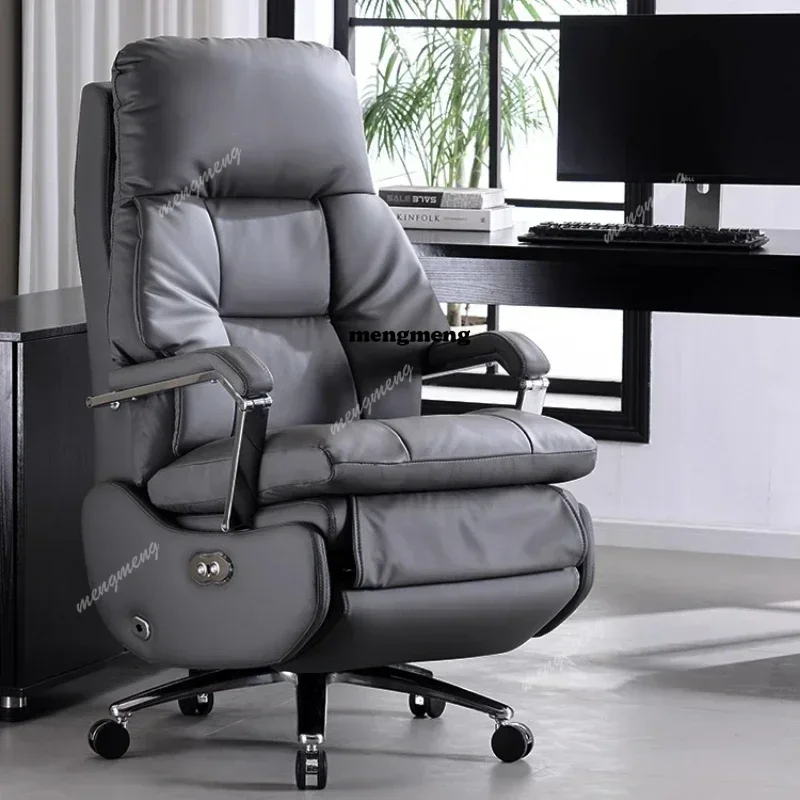 Best seller Nordic Leather Boss Chair Electric Business Office Ventilated Massage Chair Sedentary Computer Sillas De Oficina Off
Best seller Nordic Leather Boss Chair Electric Business Office Ventilated Massage Chair Sedentary Computer Sillas De Oficina Off