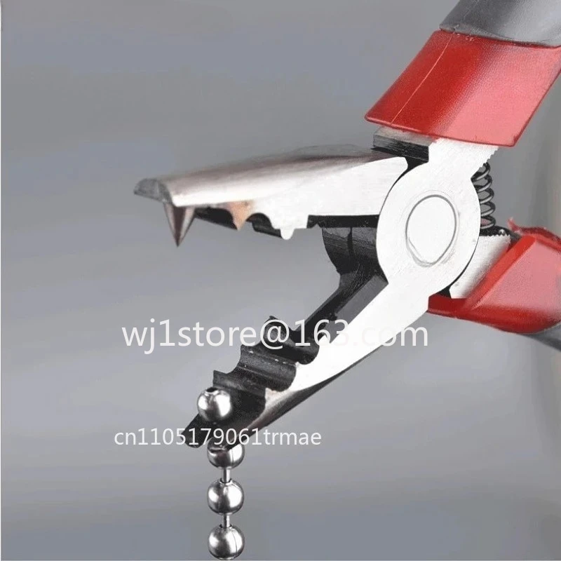 Stainless steel iron bead connector curtain roller shutter bead connector cutting bead pliers
Stainless steel iron bead connector curtain roller shutter bead connector cutting bead pliers