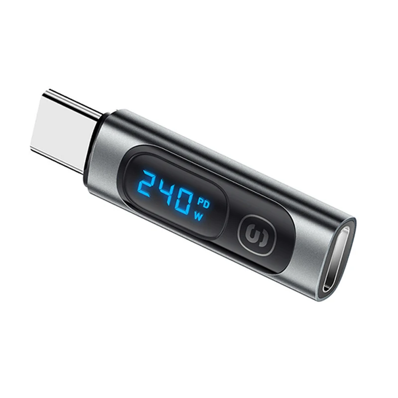 Essager USB 2.0 OTG Adapter 240W Fast Charging USB C To Type C Display Adapter OTG Connector For Samsung Xiaomi Huawei Lenovo
Essager USB 2.0 OTG Adapter 240W Fast Charging USB C To Type C Display Adapter OTG Connector For Samsung Xiaomi Huawei Lenovo