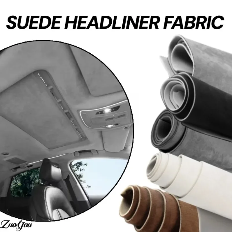 250×150cm Thick Faux Suede Fabric Foam Backing Car Roof Upholstery Material Crafts for Car Headliner Home Replacement Repair DIY
250×150cm Thick Faux Suede Fabric Foam Backing Car Roof Upholstery Material Crafts for Car Headliner Home Replacement Repair DIY