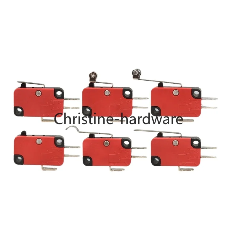 10Pcs Hinge Roller Lever Arm SPDT 1NO 1NC Snap Action Micro Switch,250W ~1500W optional.Lead Limit Switch
10Pcs Hinge Roller Lever Arm SPDT 1NO 1NC Snap Action Micro Switch,250W ~1500W optional.Lead Limit Switch